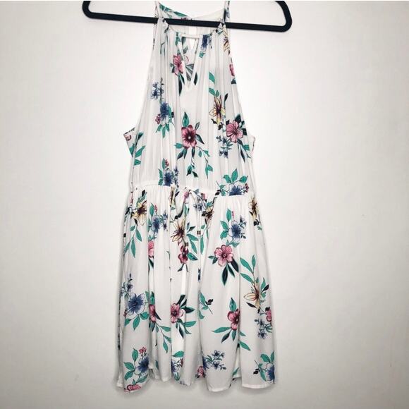 NWT Streetwear Society Floral Mini Dress Size L - Picture 4 of 11